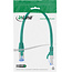 InLine® Patchkabel, S/FTP (PiMf), Cat.6A, halogeenvrij, groen, 0,3m