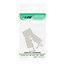 InLine® Keystone RJ45 female / LSA inzetstuk, SNAP-In, Cat.6a, smal ontwerp