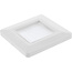 InLine® frame met borstelrooster, voor TV, wit RAL9010