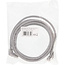 InLine® Patchkabel boven/onder haaks, S/FTP (PiMf), Cat.6, PVC, grijs, 2,67m