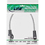 InLine® Patchkabel, SF/UTP, Cat.5e, transparant, 0,25m