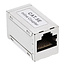 InLine® Metalen patchkabel koppeling Cat.5e, 2x RJ45 female, afgeschermd