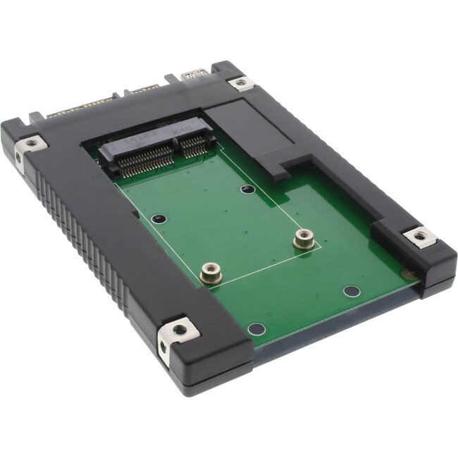 InLine® schijfadapter 2,5", SATA naar mSATA SSD