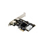 InLine® interfacekaart, 2x PS/2, PCIe, USB-aansluiting, MCS9990