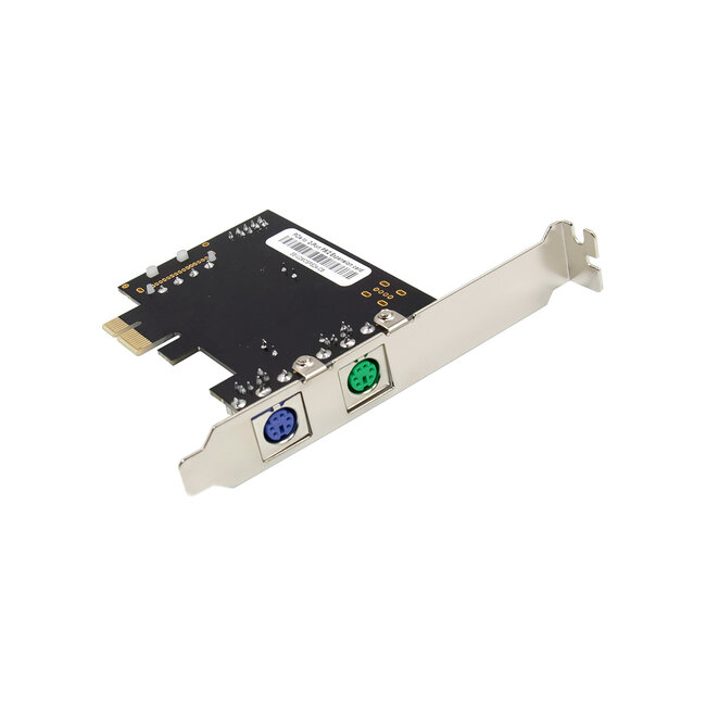 InLine® interfacekaart, 2x PS/2, PCIe, USB-aansluiting, MCS9990