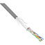 InLine® Patchkabel Cat.5e, grijs, SF/UTP, AWG26, CCA, PVC, 100m