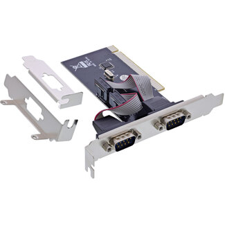 InLine InLine® interfacekaart, 2x 9-pins serieel, PCI