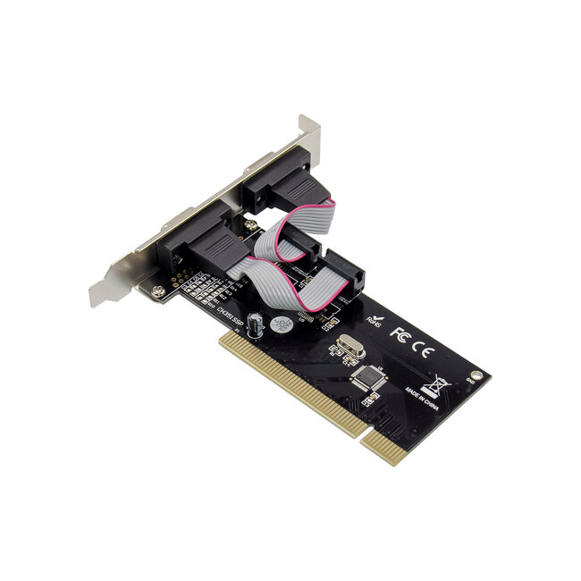 InLine® interfacekaart, 2x 9-pins serieel, PCI