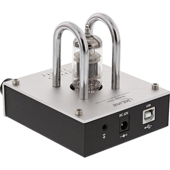 InLine® AmpUSB, Hi-Res AUDIO HiFi DSD hoofdtelefoon buizenversterker