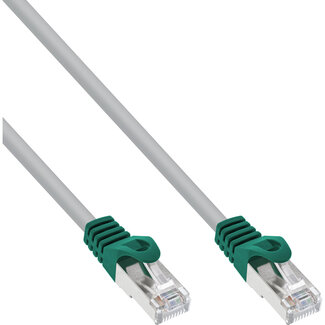 InLine InLine® Crossover Patchkabel, SF/UTP, Cat.5e, grijs, 0,25m