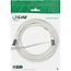 InLine® Patchkabel, S/FTP (PiMf), Cat.6A, halogeenvrij, wit, 15m