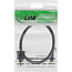 InLine® Micro-USB 2.0 kabel, USB-A stekker naar Micro-B stekker, zwart, 1,5m