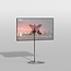 Vloerstandaard SPHERE rvs 120 cm VESA 400x300