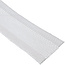 InLine® Gevlochten kabelhoes, klittenband, 1 m, 25 mm, wit