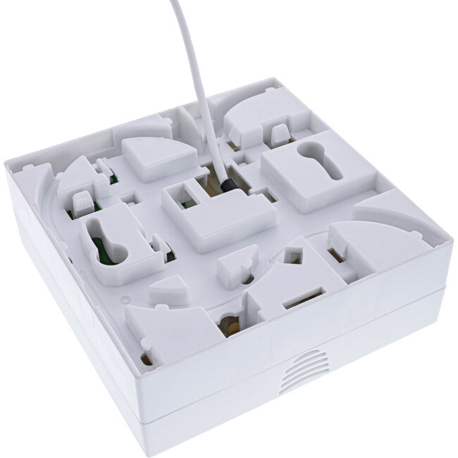 InLine® FTTH verlengdoos voorgemonteerd 4x LC/APC 9/125µm 15m