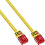 InLine® Patchkabel plat, U/UTP, Cat.6, geel, 10m