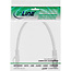 InLine® Patchkabel, SF/UTP, Cat.5e, wit, 0,25m