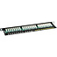 InLine® patchpaneel Cat.6, 24-weg, 48,26cm (19"), 0,5U, zwart RAL9005