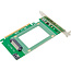 InLine® Interfacekaart, PCIe x16 U.2 NVMe, SFF-8639, intern