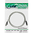 InLine® Patchkabel, SF/UTP, Cat.5e, transparant, 1,5m