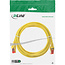 InLine® Patchkabel, S/FTP (PiMf), Cat.6, 250 MHz, PVC, koper, geel, 3m