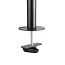 InLine® bureauhouder, voor 2x TFT/LCD/LED tot 68cm (27"), max. 2x8 kg