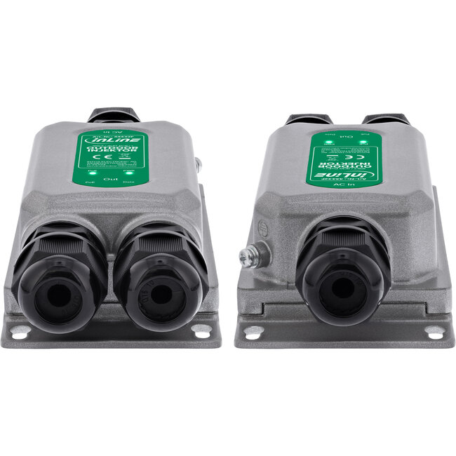 InLine® PoE++-injector, 60W, 2,5Gb/s, IP67, voor buiten