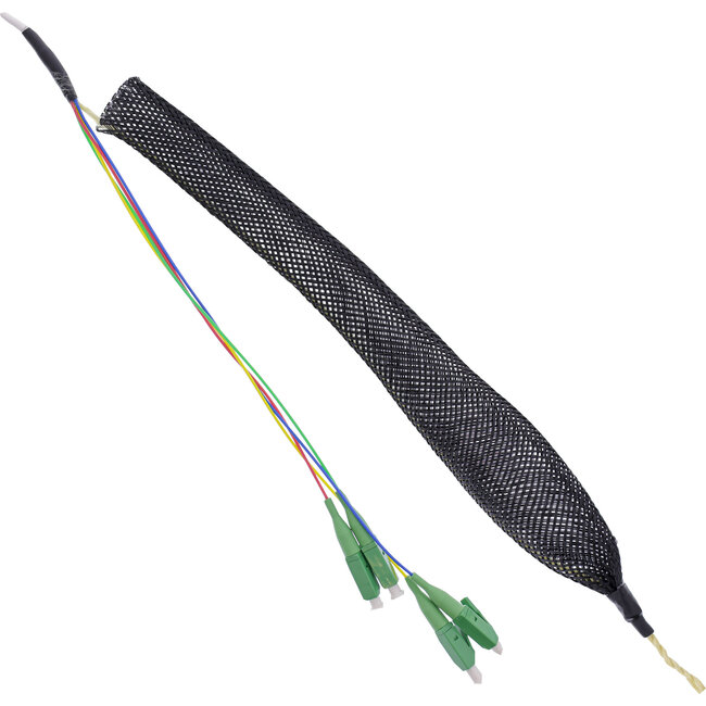 InLine® FTTH verlengdoos voorgemonteerd 4x LC/APC 9/125µm 10m