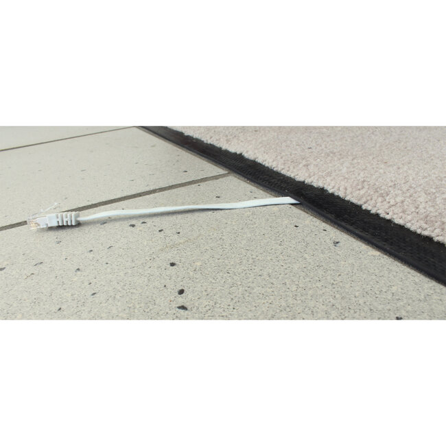 InLine® Patchkabel plat, U/UTP, Cat.6, blauw, 15m
