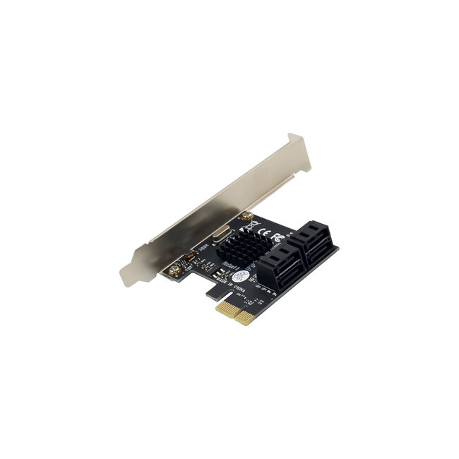 InLine® interfacekaart, 4x SATA 6Gb/s, PCIe 2.0, Hot Swap, NCQ