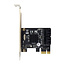 InLine® interfacekaart, 4x SATA 6Gb/s, PCIe 2.0, Hot Swap, NCQ