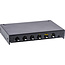 InLine® Patchpaneel Cat.6A 0,5U 6-voudig, tafel/wand/rail zwart Stofbescherming
