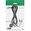 InLine® Computer Power-Switch Remote-kabel, zwart, 2 m