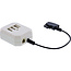 InLine® TAE-adapter, TAE-F male naar TAE NFN + RJ11 (6P4C) female, 0,2m
