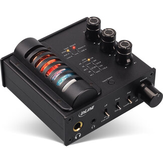 InLine InLine® AmpUSB-EQ, Hi-Res DSD hoofdtelefoonversterker + equalizer, USB DAC