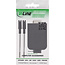 InLine® D-Sub 9 breakout aansluitblok, bus, schroefaansluiting, kartelschroef