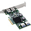 InLine® USB 3.2 Gen.1 PCIe-interfacekaart, 4-poorts, intern/extern