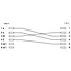 InLine® TAE-F adapter, TAE-F male naar RJ11 female, voor importtelefoons