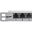 InLine® 19" patchpaneel Cat.6A 0,5 U 24-voudig, met stofbescherming, grijs