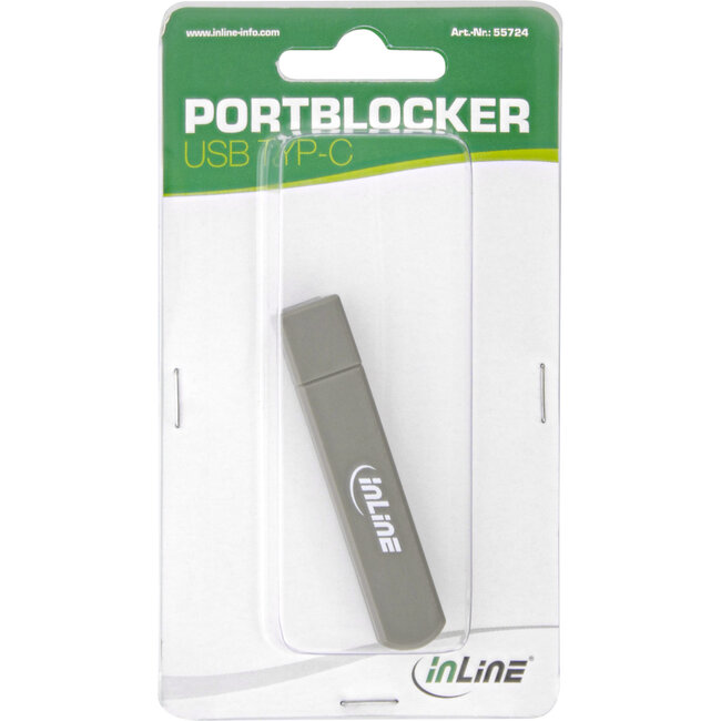 InLine® USB-C poortblokker, blokkeert tot 6 poorten