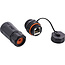 InLine® patchkabel koppeling, RJ45 Cat.6A, IP68, voor industrie, met stofkap