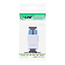 InLine® LWL Keystone snap-in koppeling, simplex SC/SC,singlemode,keramische huls