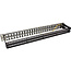 InLine® Patch panel lege plaat 48-voudig,voor RJ45 Keystone Snap-In 19"/1U,zwart
