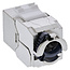 InLine® Keystone RJ45 female, SNAP-In, Cat.8.1, geïntegreerde kabelbinder