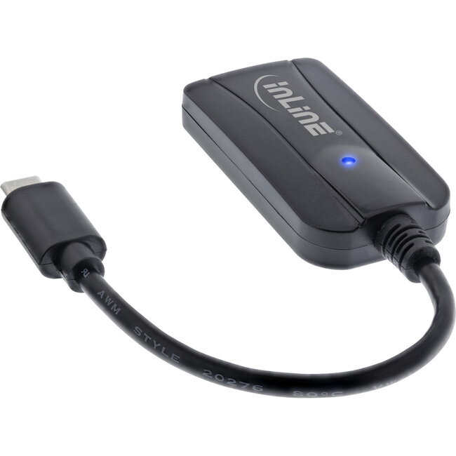 InLine® Kaartlezer, USB-C, USB 3.2 Gen.1, voor SD en microSD