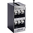 InLine® Cat.6A Keystone-box, wand/DIN-rail, STP, 6 poorten