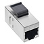 InLine® Keystone RJ45-bus/bus SNAP-In, Cat.6, STP, bulk