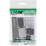 InLine® RJ45 male Cat.8.1 2000MHz, veldbevestiging, afgeschermd,inschroefbaar v.