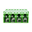 InLine® glasvezelkoppelaar, viervoudig LC/LC, singlemode, groen