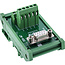 InLine® D-Sub 9 aansluitblok, bus, schroefaansluitingen, top-hat rail